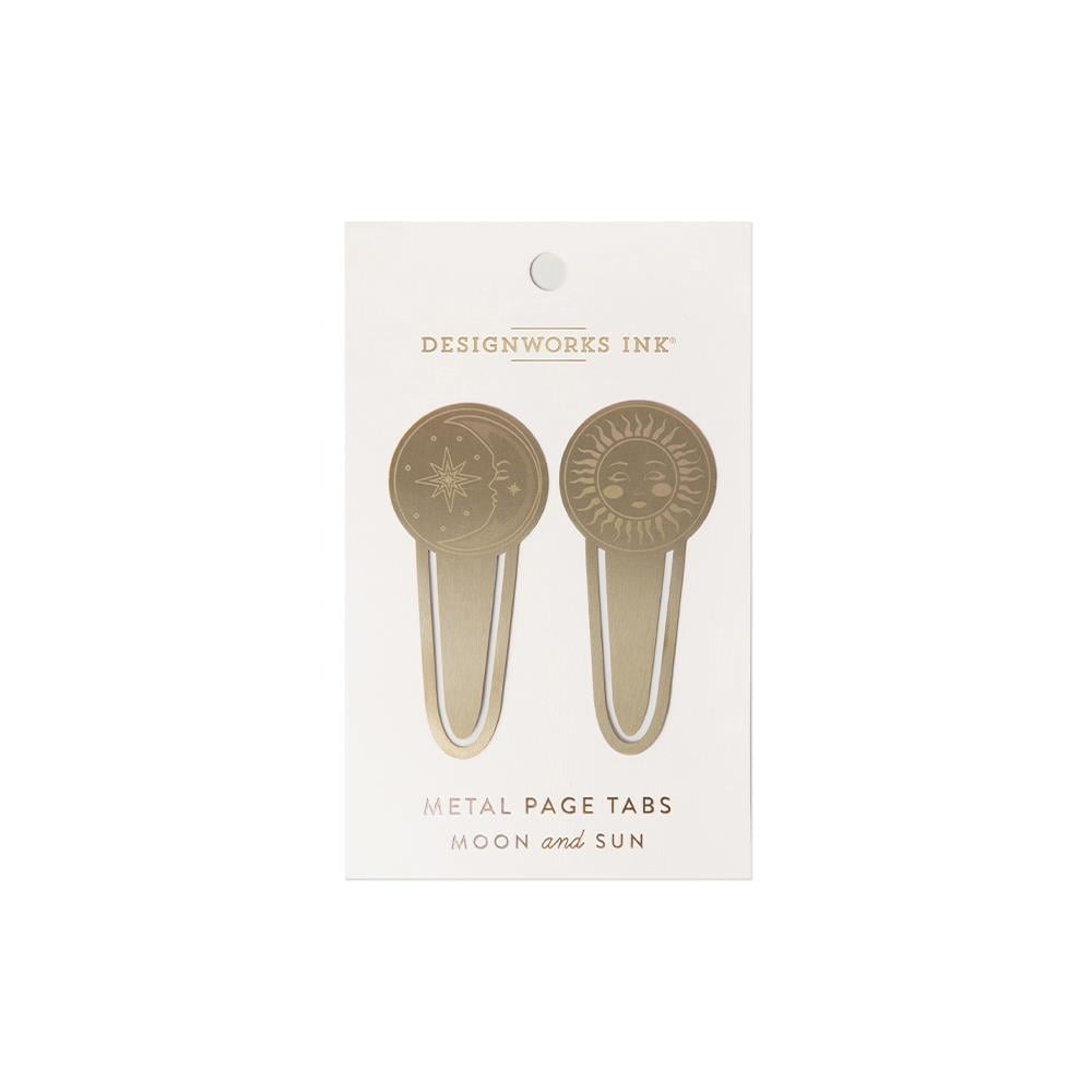 Moon & Sun Metal Kitap Ayracı 14Cm