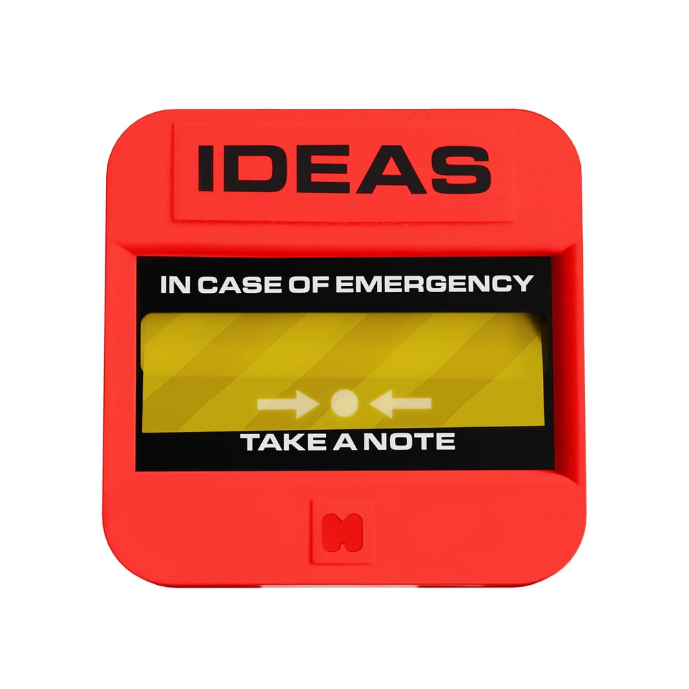 Mustard Emergency Şeffaf Yapışkanlı Not Kağıdı