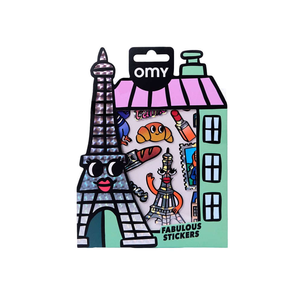 OMY Fabulous Vinil Çıkartmalar: Paris (5511)