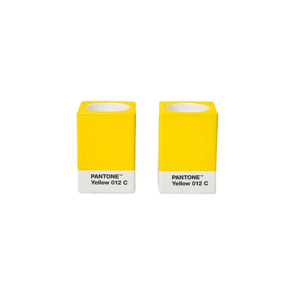 Pantone 012 İkili Şamdan (Sarı)