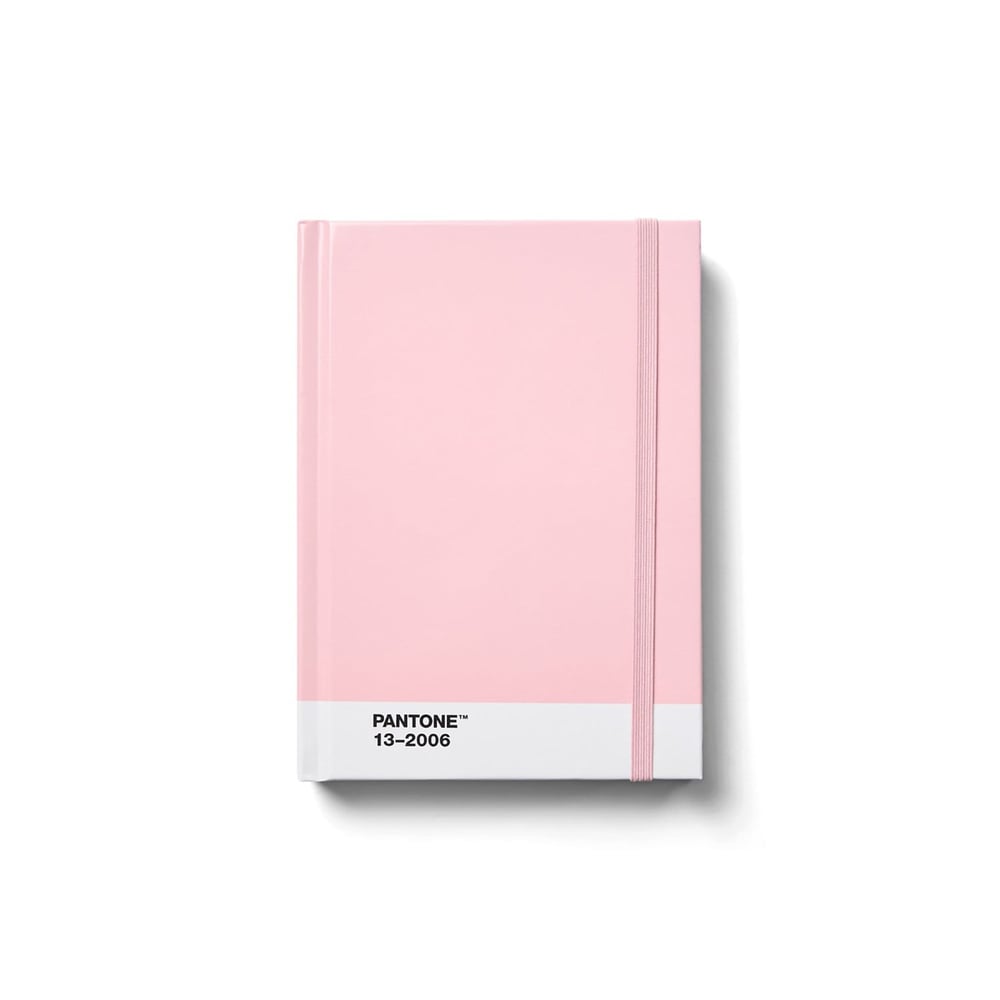 Pantone 13-2006 Sert Kapaklı Noktalı Not Defteri (Açık Pembe)