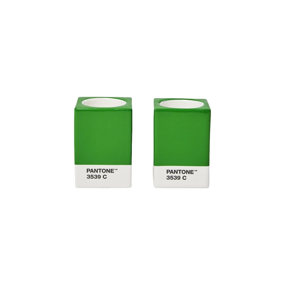Pantone 3539 İkili Şamdan (Yeşil)