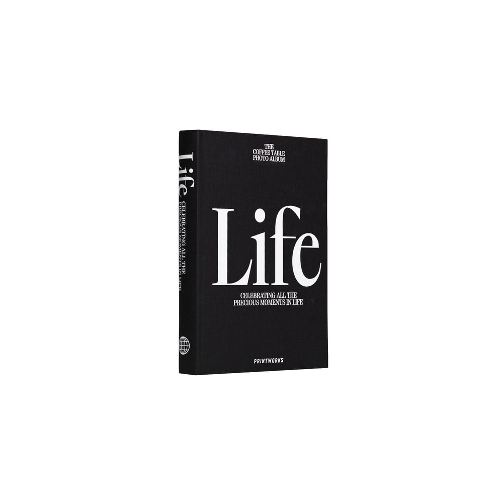 Printworks Photo Book Life Black