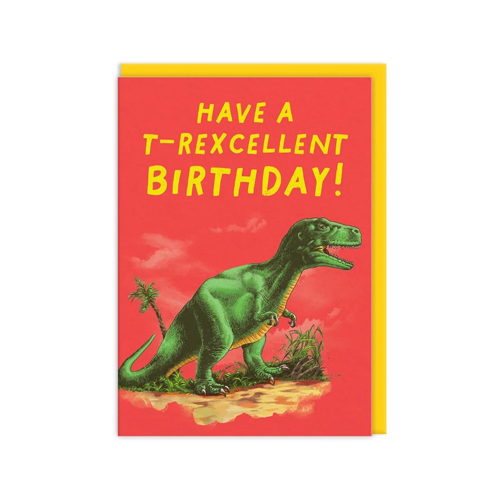 T-Rex Tebrik Kartı