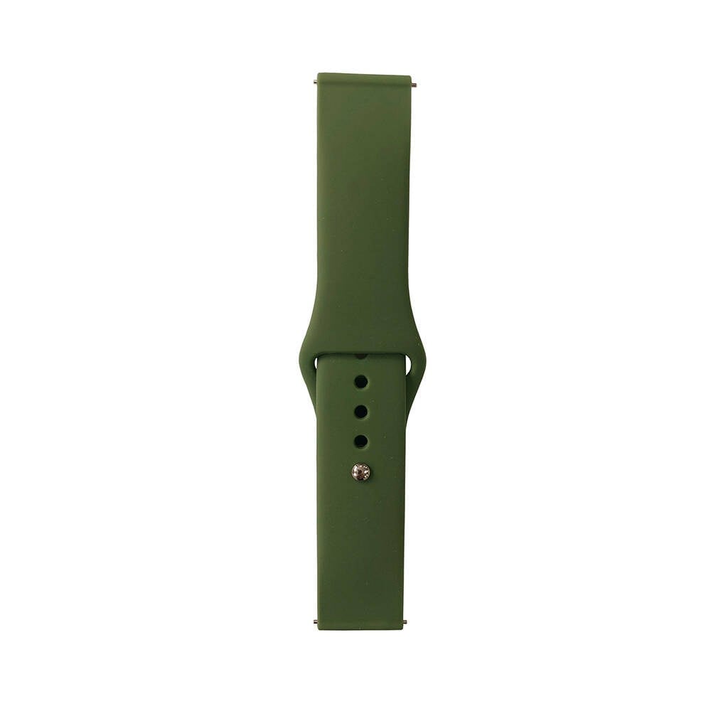 Amazfit Pace Band Serisi 22mm Klasik Kordon Silikon Strap Kayış-Tarmac