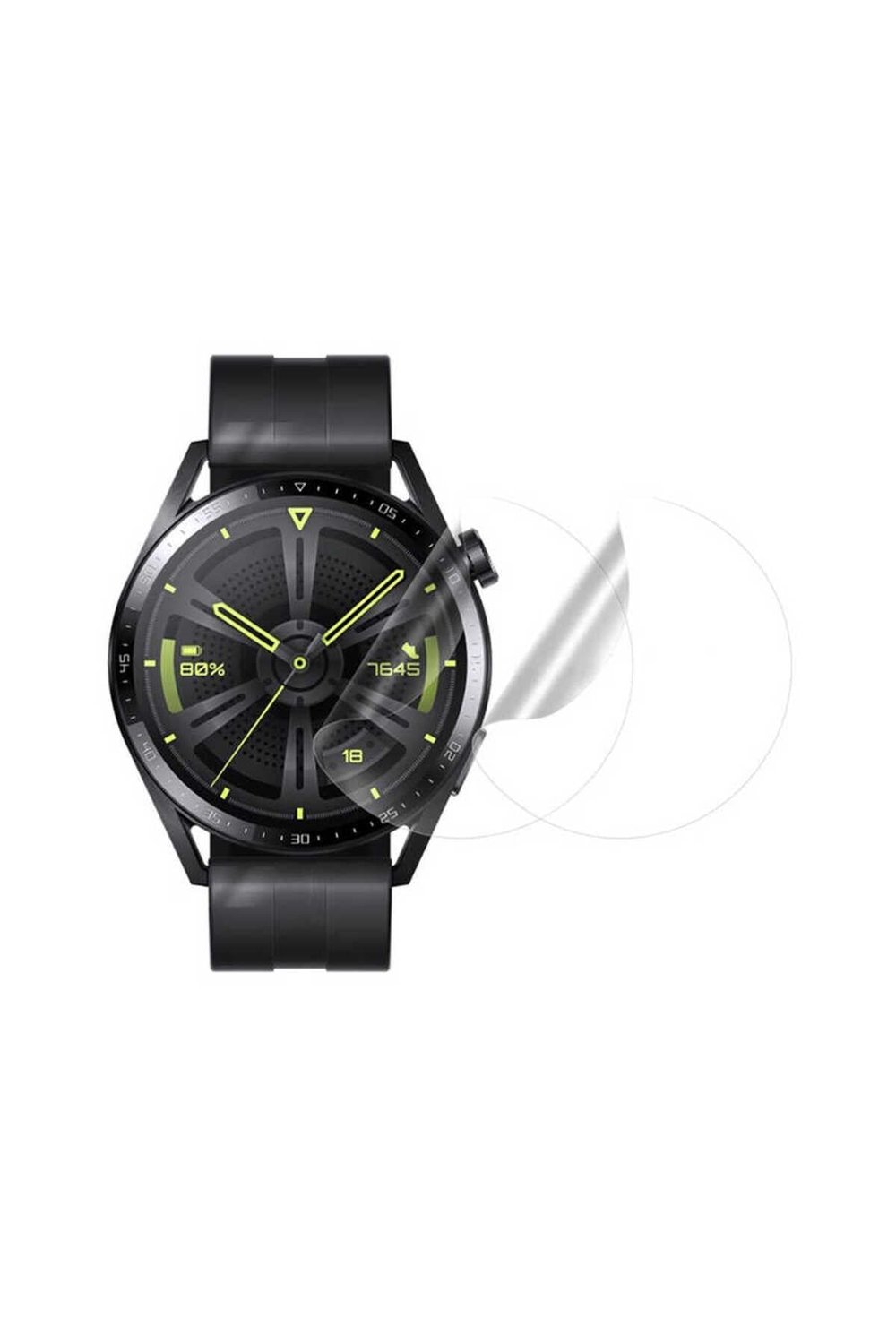 Huawei Watch GT 3 Pro 46mm NVTH Narr Tpu Body Ekran Koruyucu - Renksiz