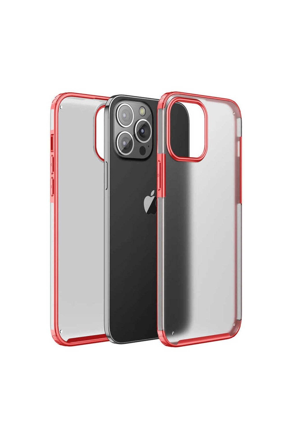 iPhone 13 Pro Max Uyumlu NVTH Volks Kılıf-Kırmızı