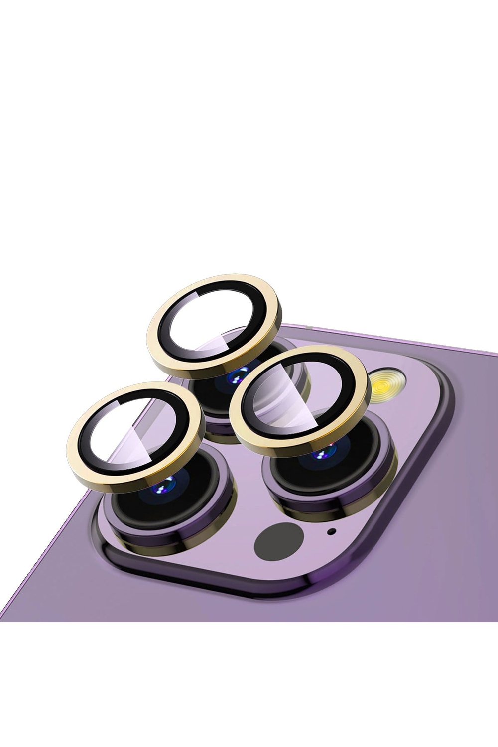 iPhone 13 Pro Uyumlu NVTH CL-12 Premium Safir Parmak İzi Bırakmayan Anti-RefCLOive Kamera CLO