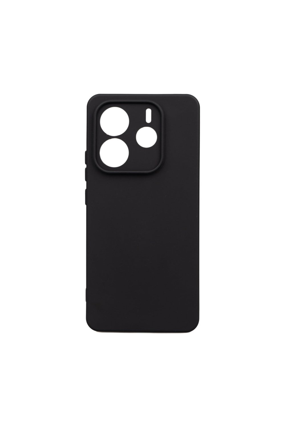 Redmi Note 14 Kılıf NVTH Biye Silikon - Siyah