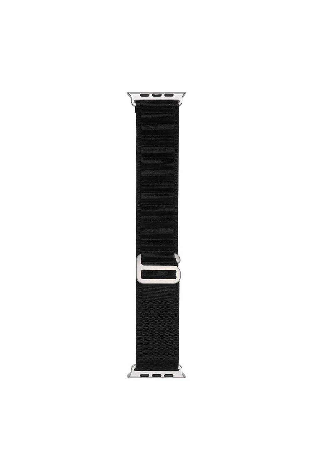 Watch 42mm NVTH Band-74 Hasır Kordon-Siyah