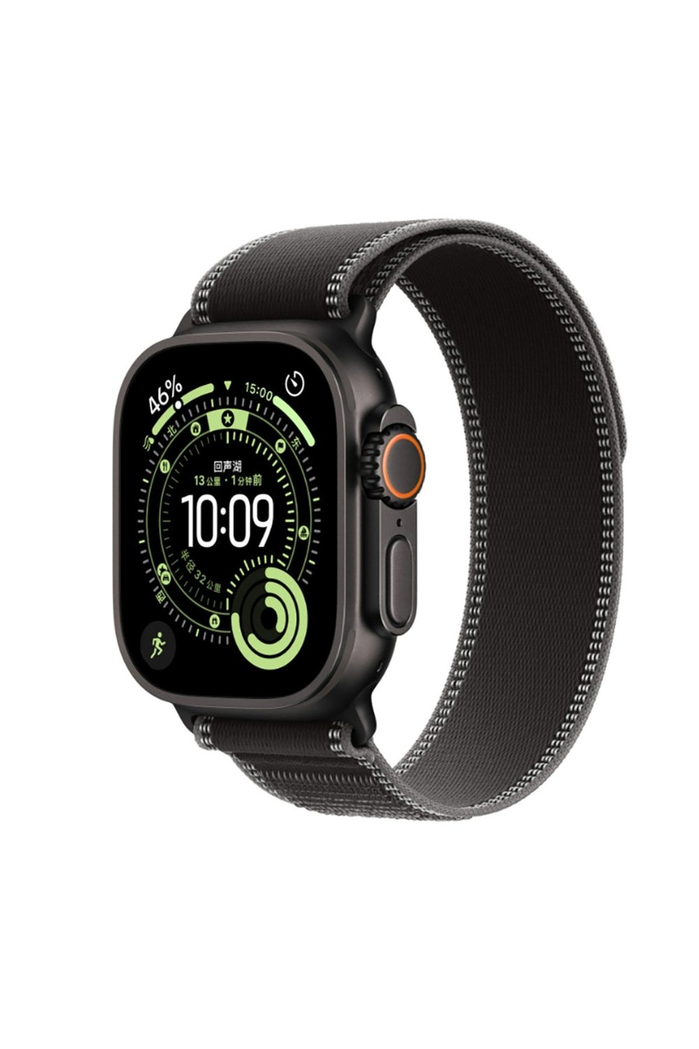 Watch 42mm NVTH KRD-77 Hasır Kordon - Charcoal