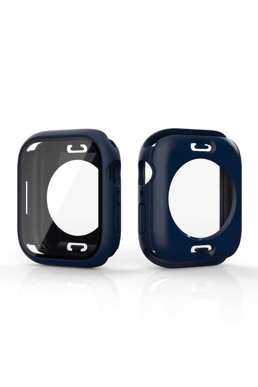 Watch 7 41mm 360 Derece Korumalı Kasa ve Ekran Koruyucu NVTH Watch Gard 12 - Lacivert