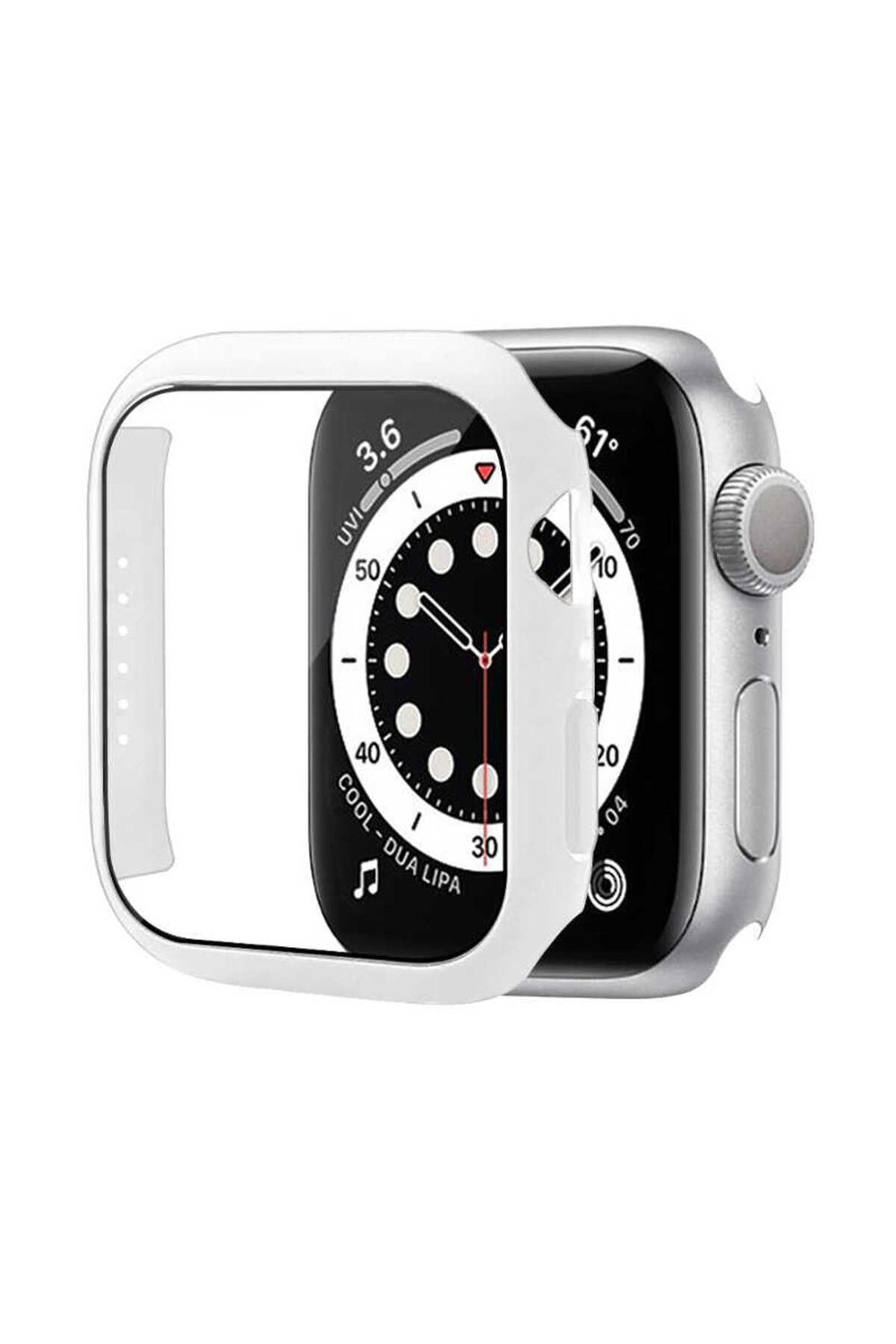 Watch 7 45mm NVTH Watch Gard 01 Ekran Koruyucu - Beyaz