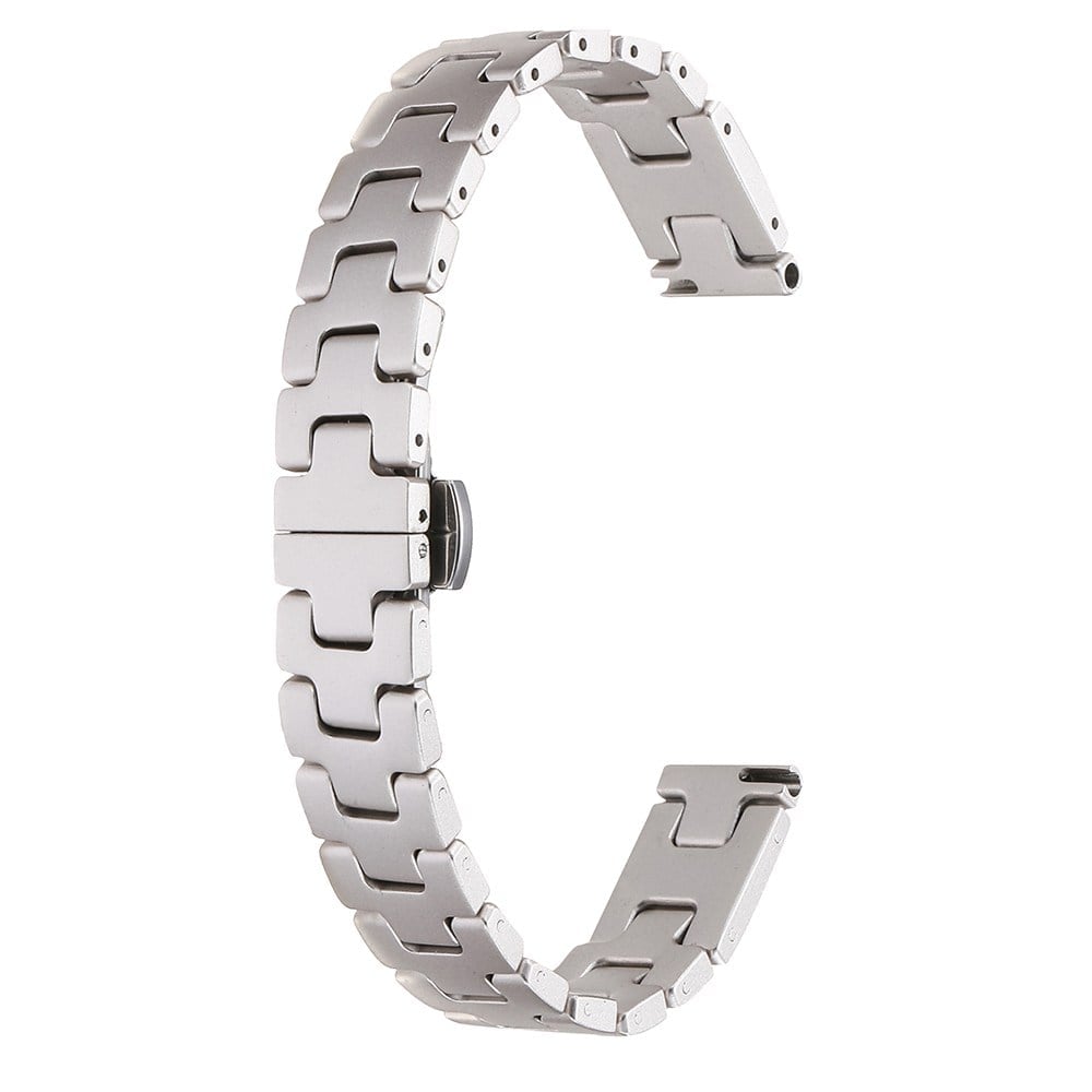 Watch Ultra 49mm NVTH KRD-150 Metal Kordon Strap Kayış - Rose Gold