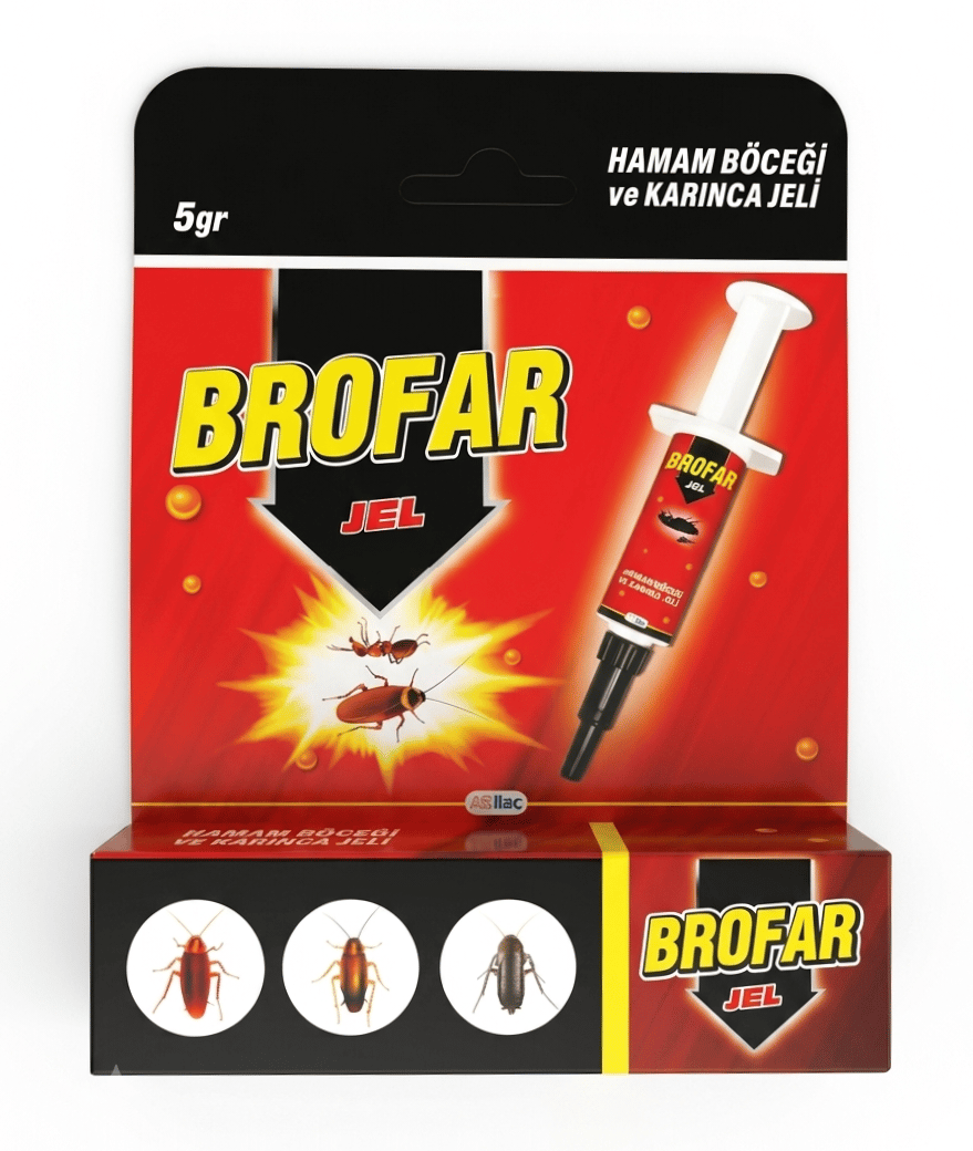 Jel Hamam Böceği ve Karınca Jeli, 5 grAKTİF spesifikJel Hamam Böceği ve Karınca Jeli, 5 gr