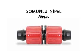 SOMUNLU  NİPEL 16MM CMR 100 ADETCMR - POELSANSOMUNLU  NİPEL 16MM CMR 100 ADET