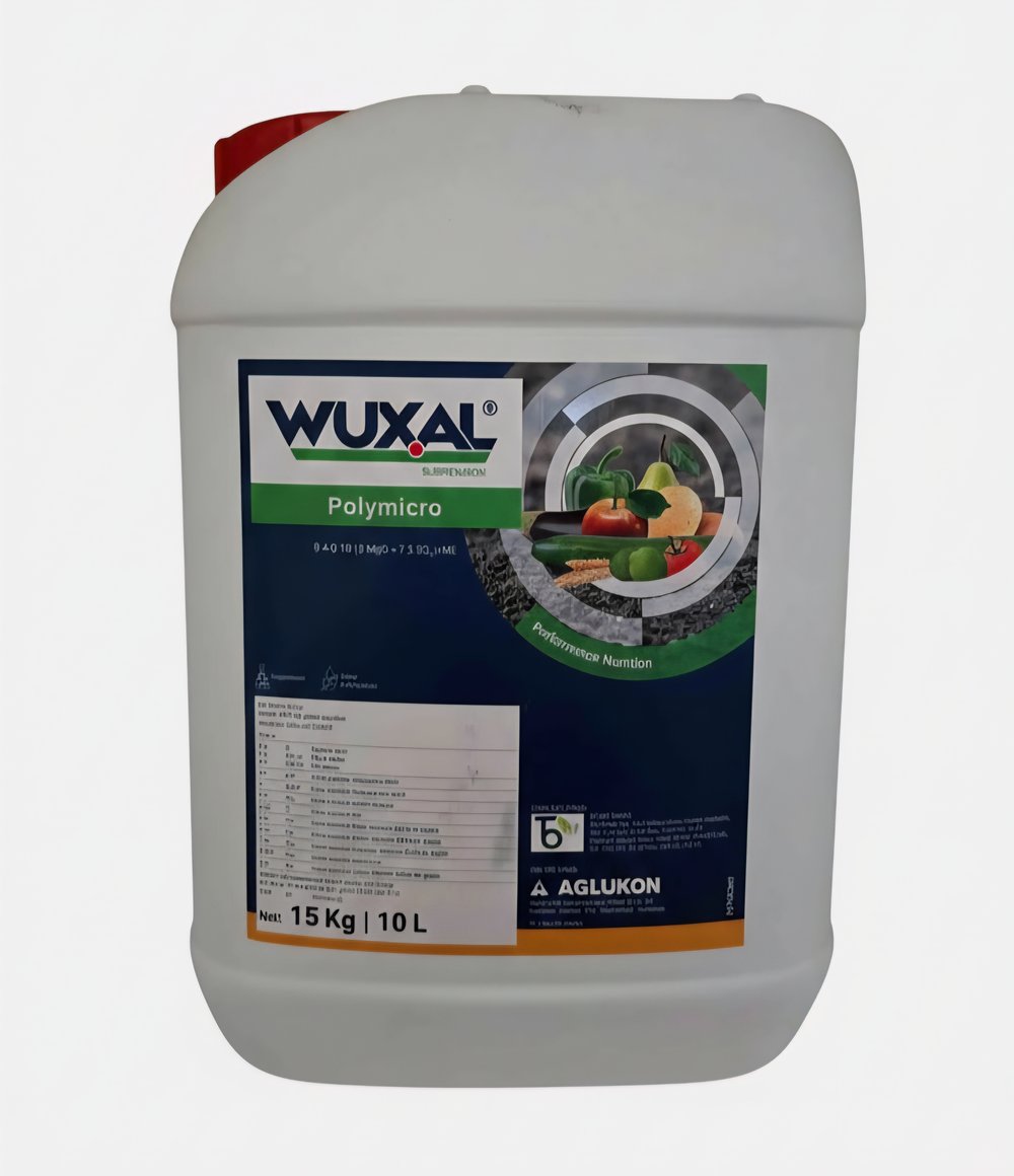 WUXAL Polymicro 9,4-0-10 Jel Yaprak ve Damlama Gübresi 15 KgWUXALWUXAL Polymicro 9,4-0-10 Jel Yaprak ve Damlama Gübresi 15 Kg
