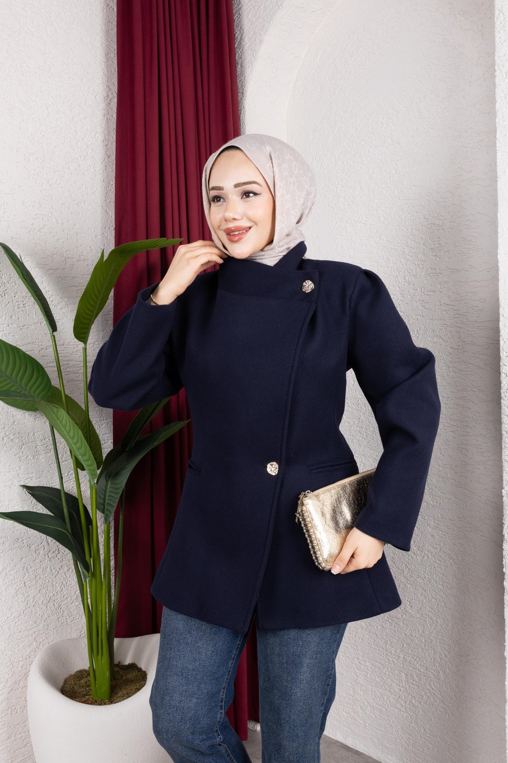 Kaşe Kaban | Lacivert
