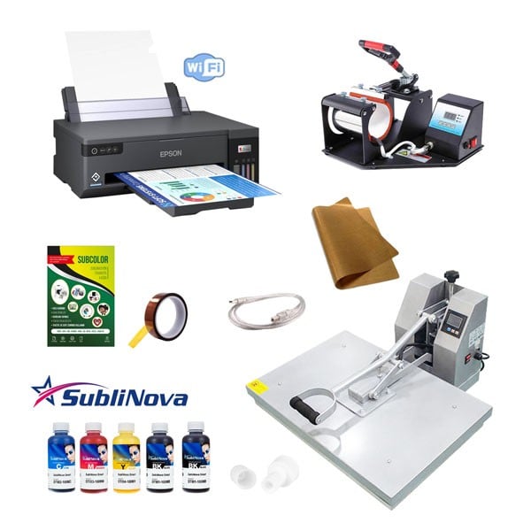 2D Baskı Sistemi A3 (HP3801+Epson L11050+ST-210)