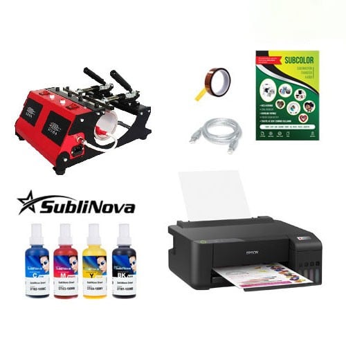 Kupa Baskı Seti (AP-210 + Epson L3210)
