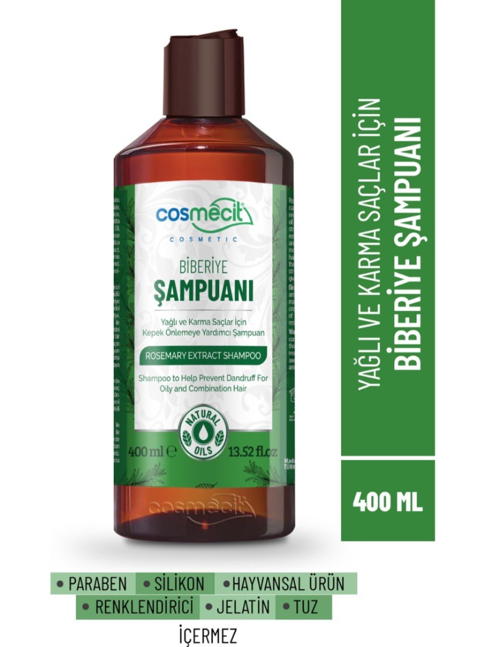 Cosmecit Biberiye Şampuanı 400 Ml