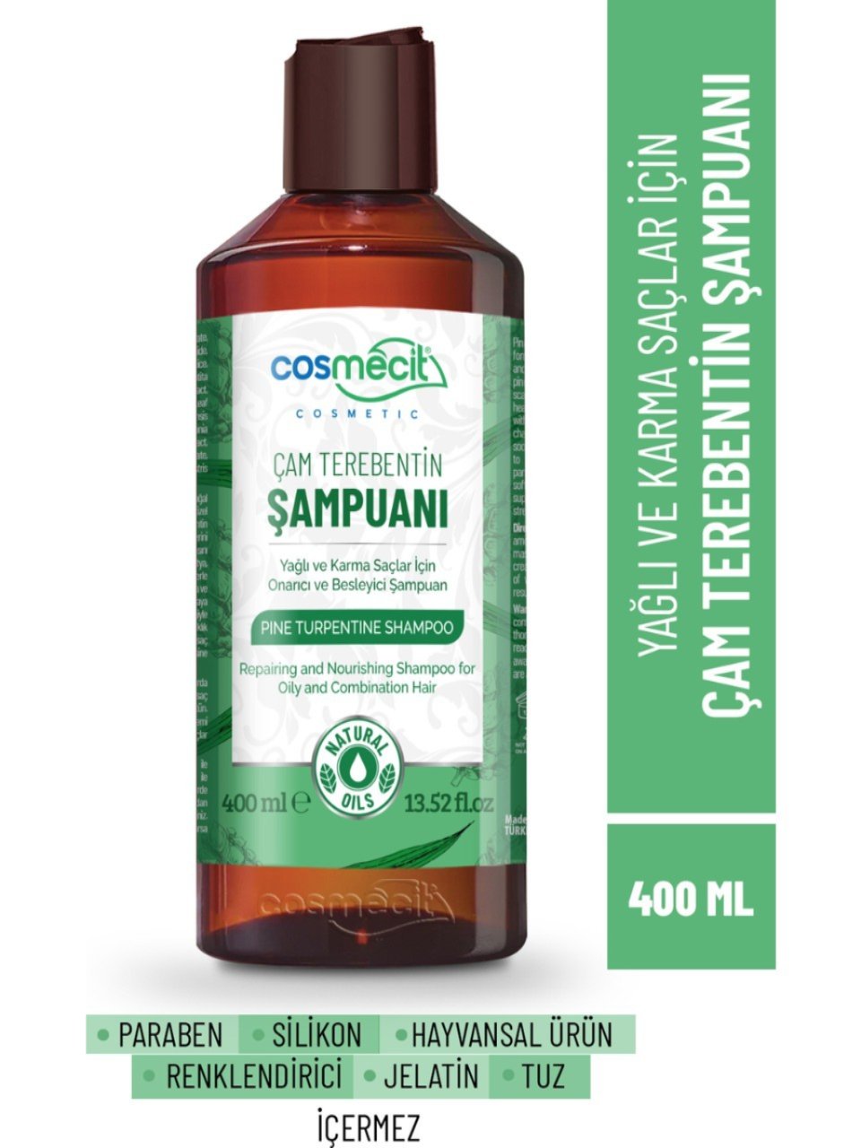 Cosmecit Çam Terebentin Şampuan 400 ml