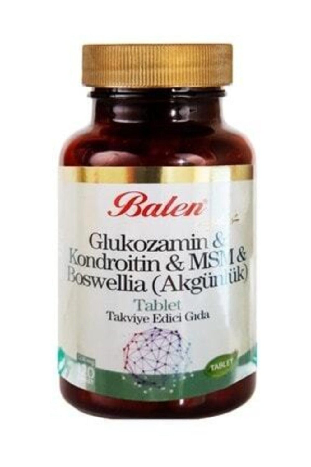 Glukozamin Kondroitin Msm Boswellia Akgünlük Glukosamin Bosvelya 120 Tablet X 1200 Mg