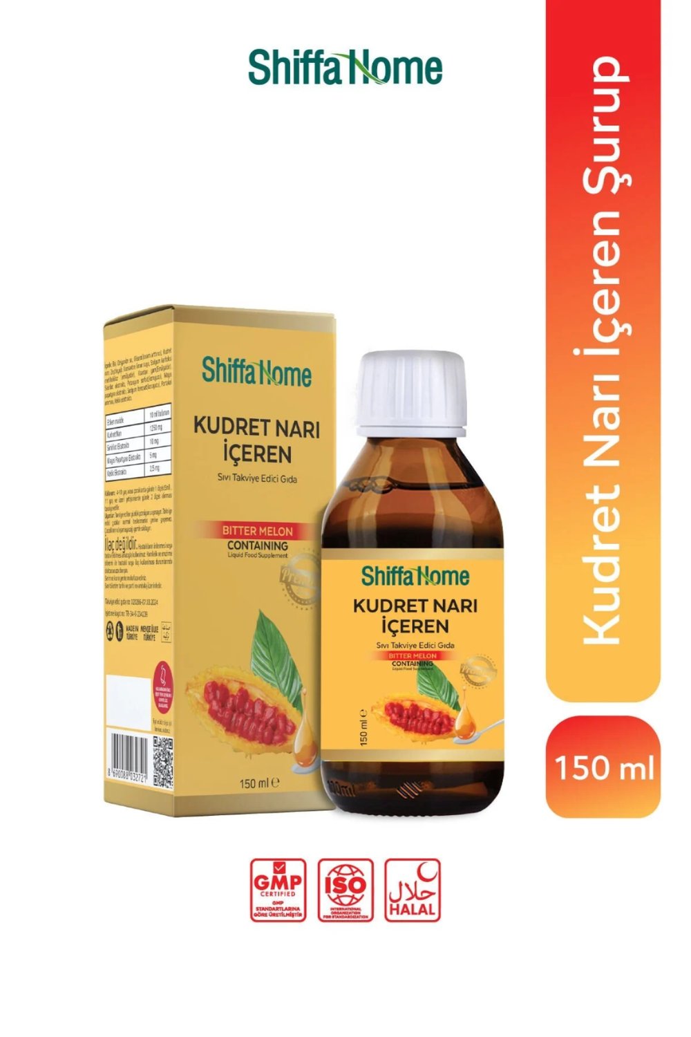 Shiffa Home Kudret Narı İçeren 150 ml Şurup