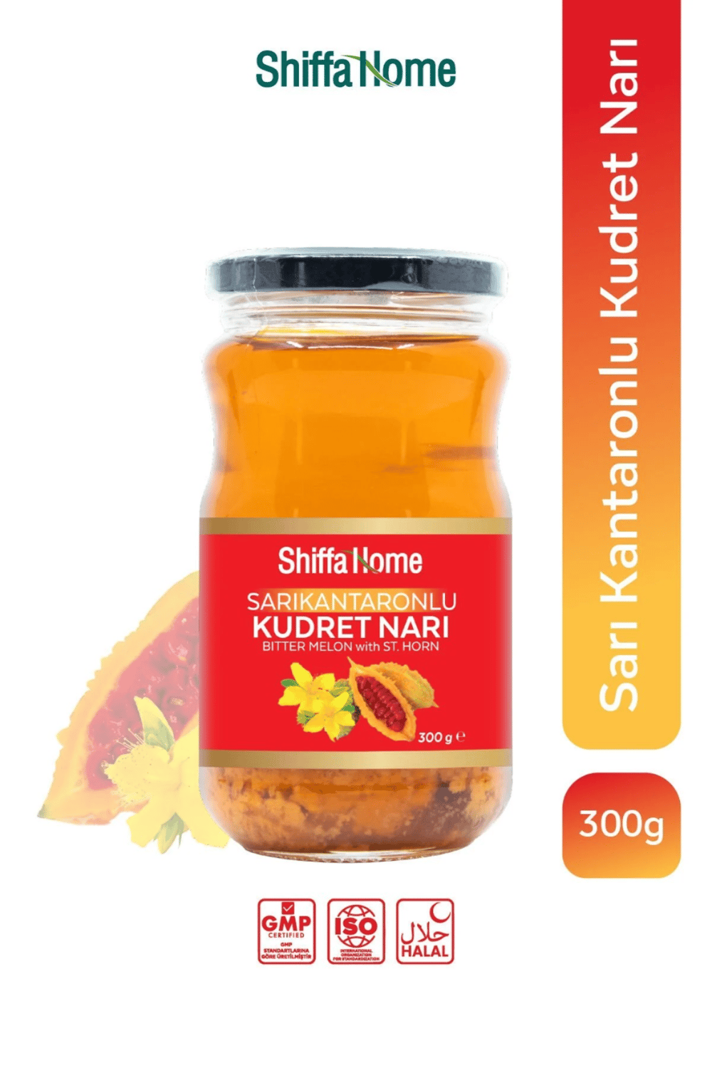 Shiffa Home Sarı Kantaronlu Kudret Narı 300ML