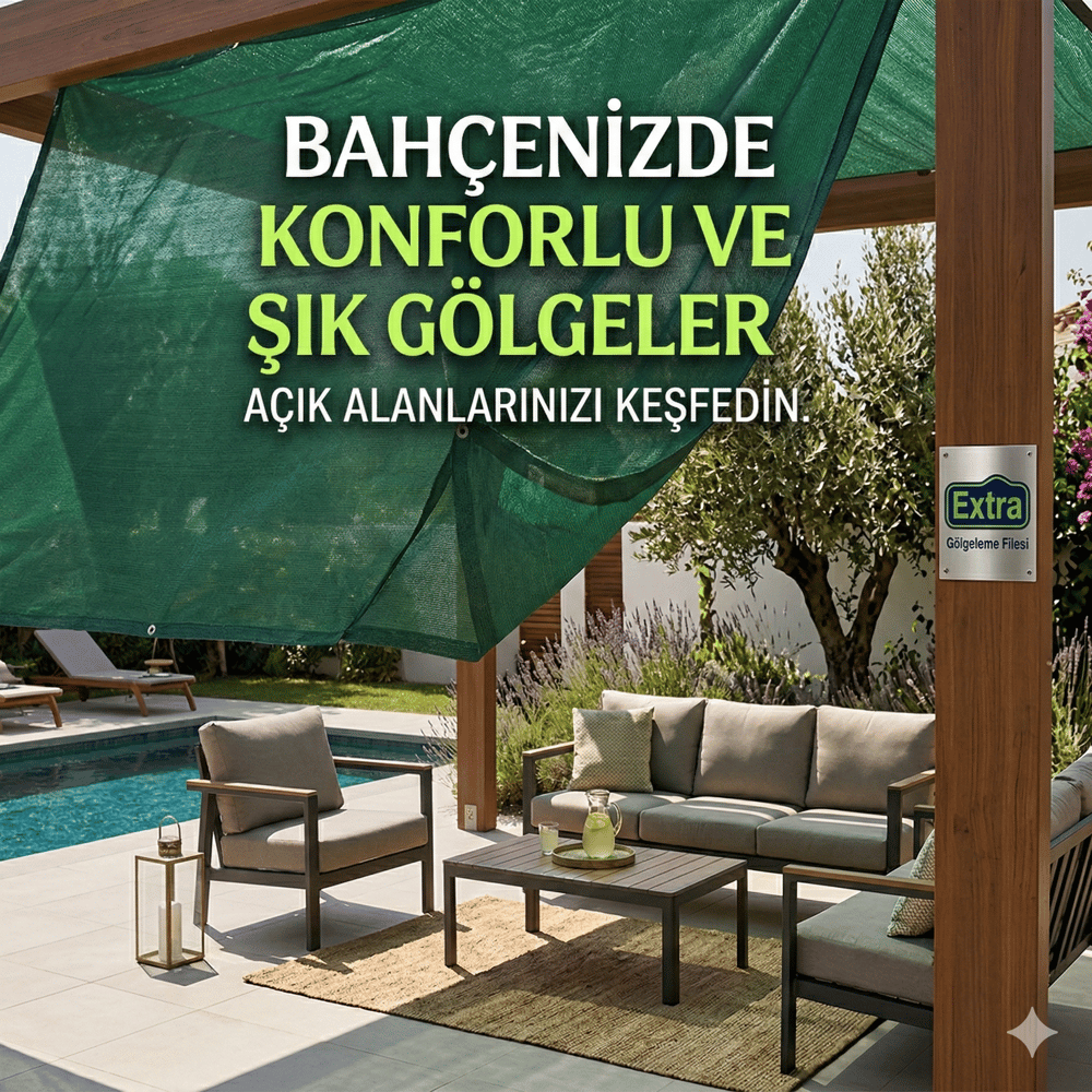 EXTRA GÖLGELEME FİLESİ  %55 - 45 GR/M2