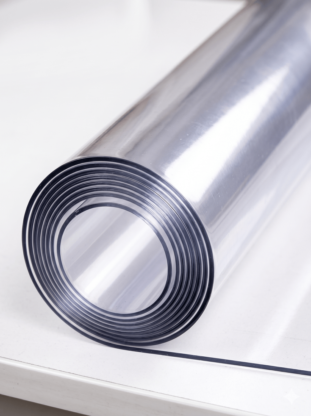 ŞEFFAF PVC MİKA - 0,60 MM. KALINLIK