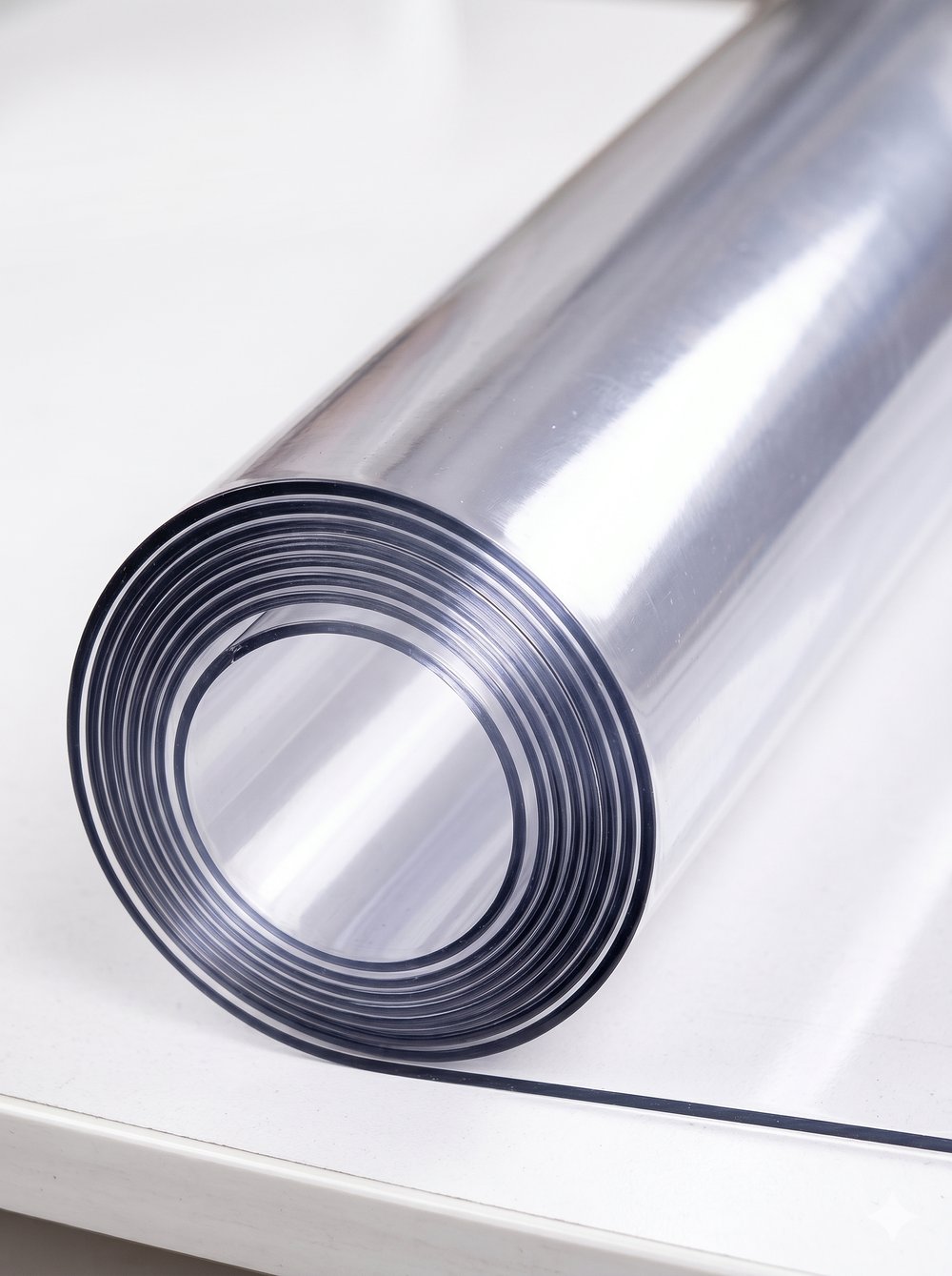 ŞEFFAF PVC MİKA - 0,80 MM. KALINLIK