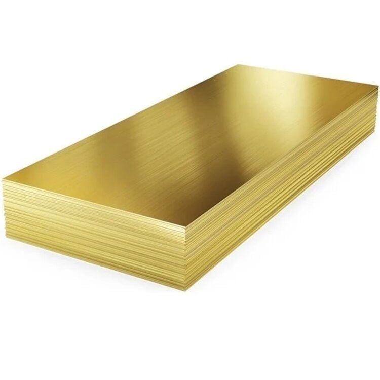 2.5 mm Pirinç Levha Sac Plaka 500x1000 mm