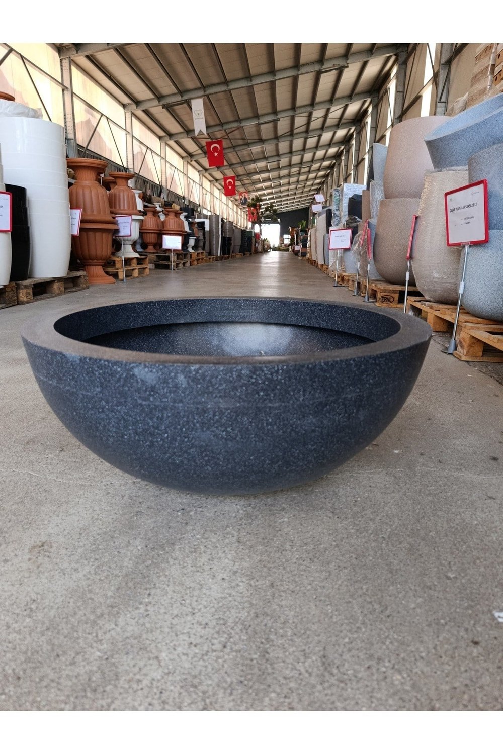 120 Litre Fiberglas Saksı