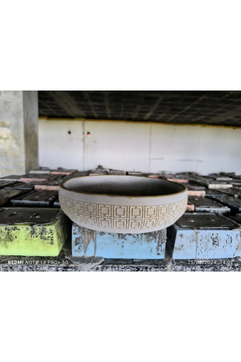 Beton orkide bonsai ve aranjman saksısı