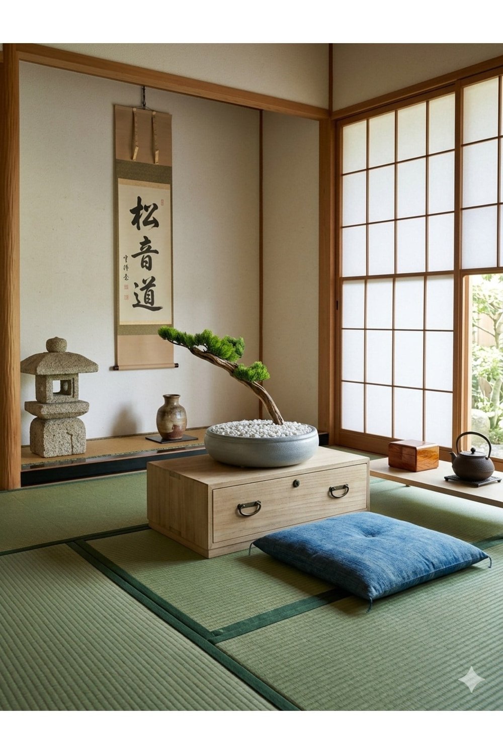 Premium Zen Serisi Yapay Bonsai Ağacı - Ev ve Ofis İçin Büyük Boy Dekoratif Tasarım Ağaç
