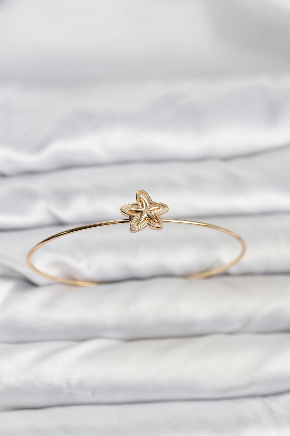 Yıldız Model Gold Renk Bileklik
