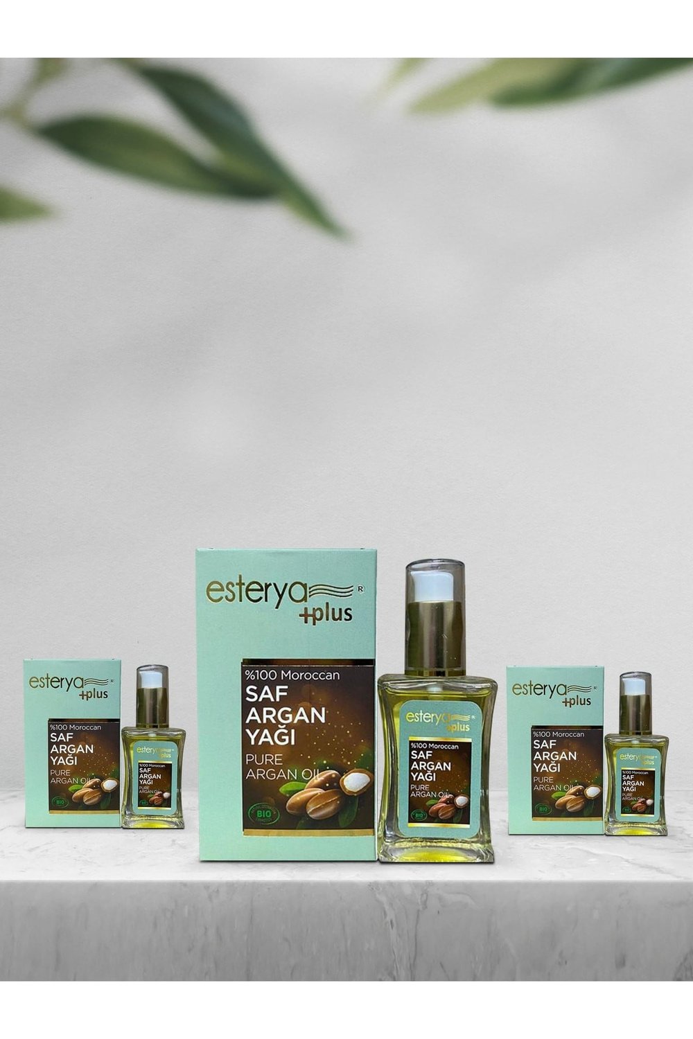 %100 Moroccan Saf Argan Yağı 30 ml 3 Adet
