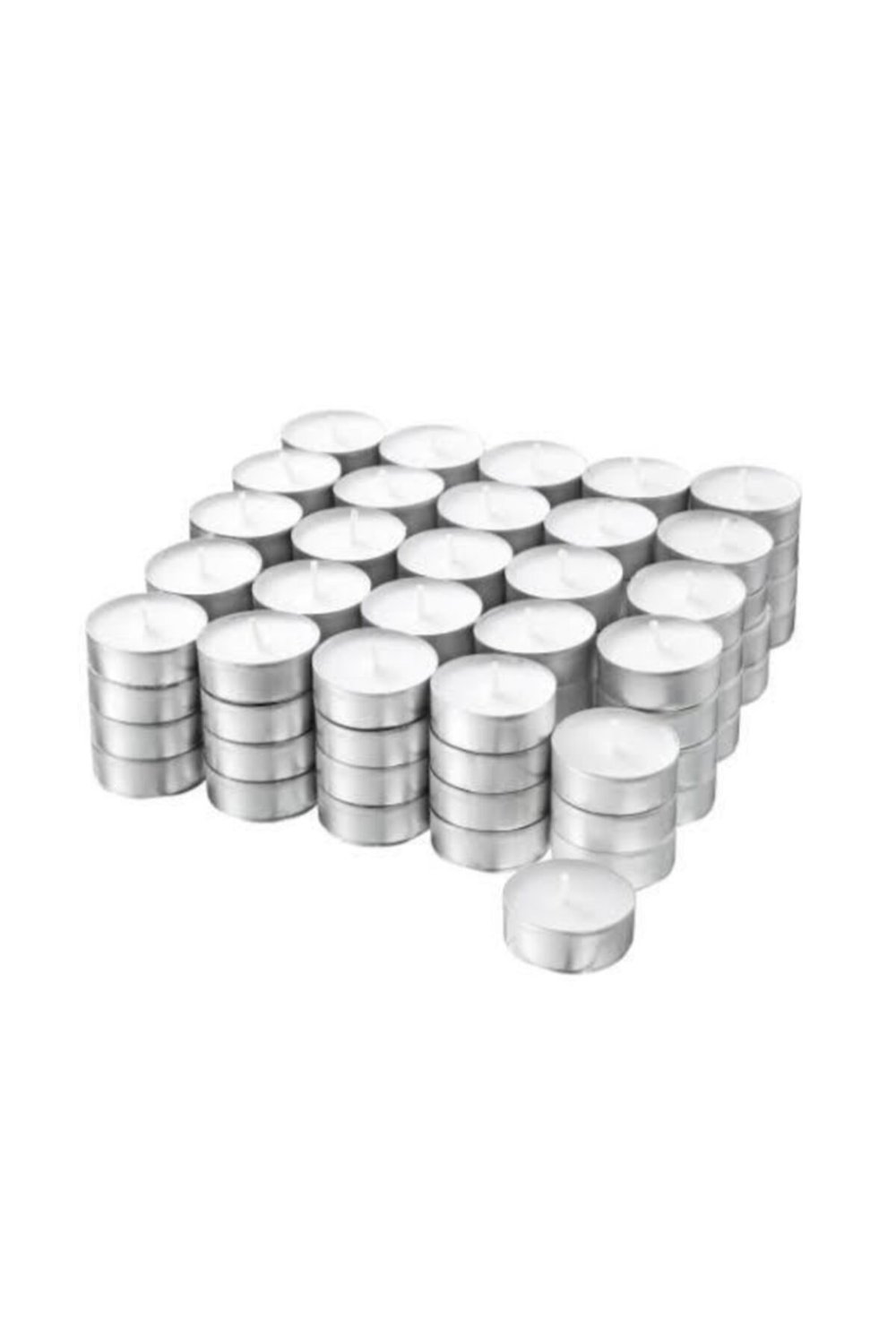 100lü Tealight Mum (kokusuz)