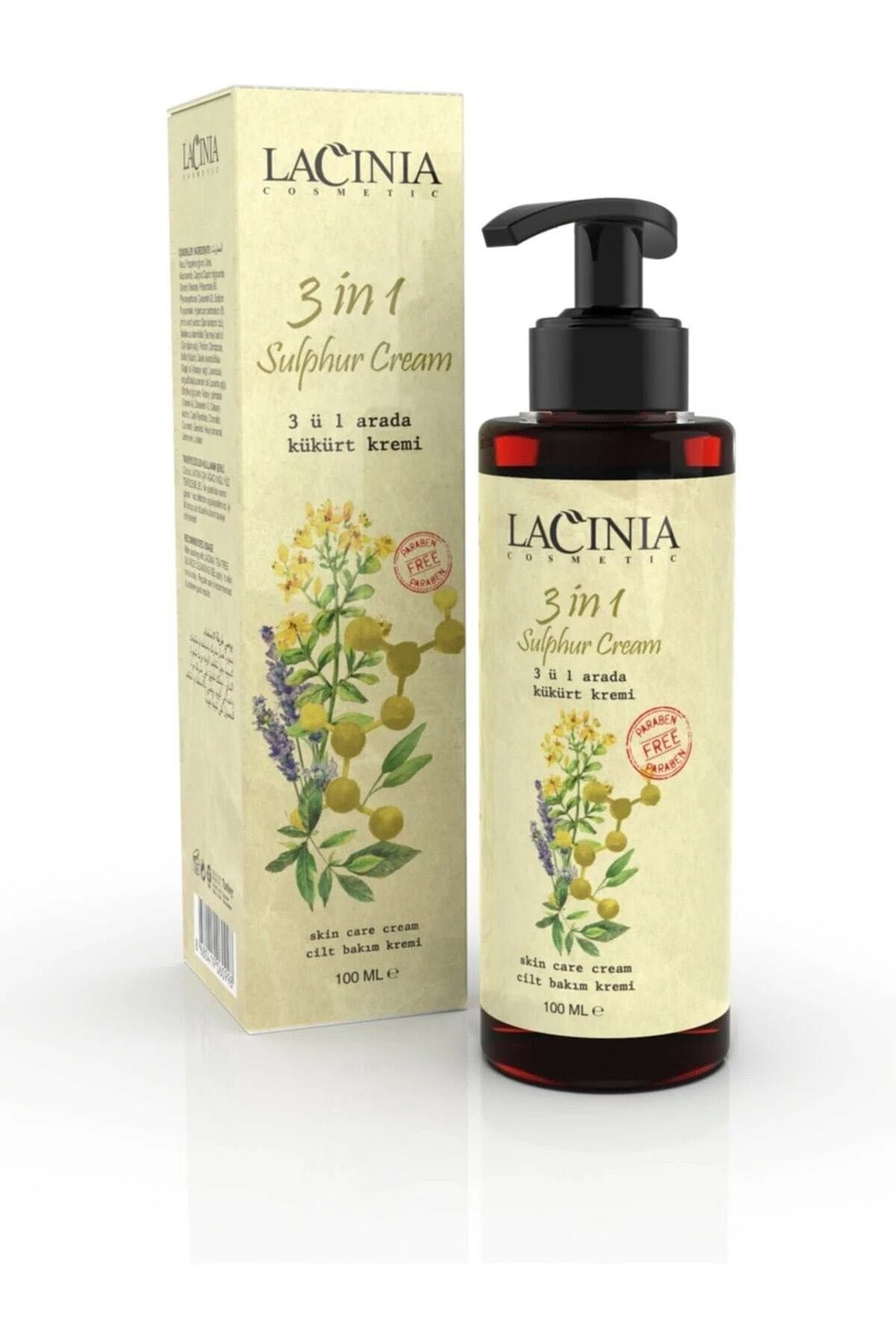 3 In 1 Kükürt Kremi ( Sivilce & Akne) 100 ml