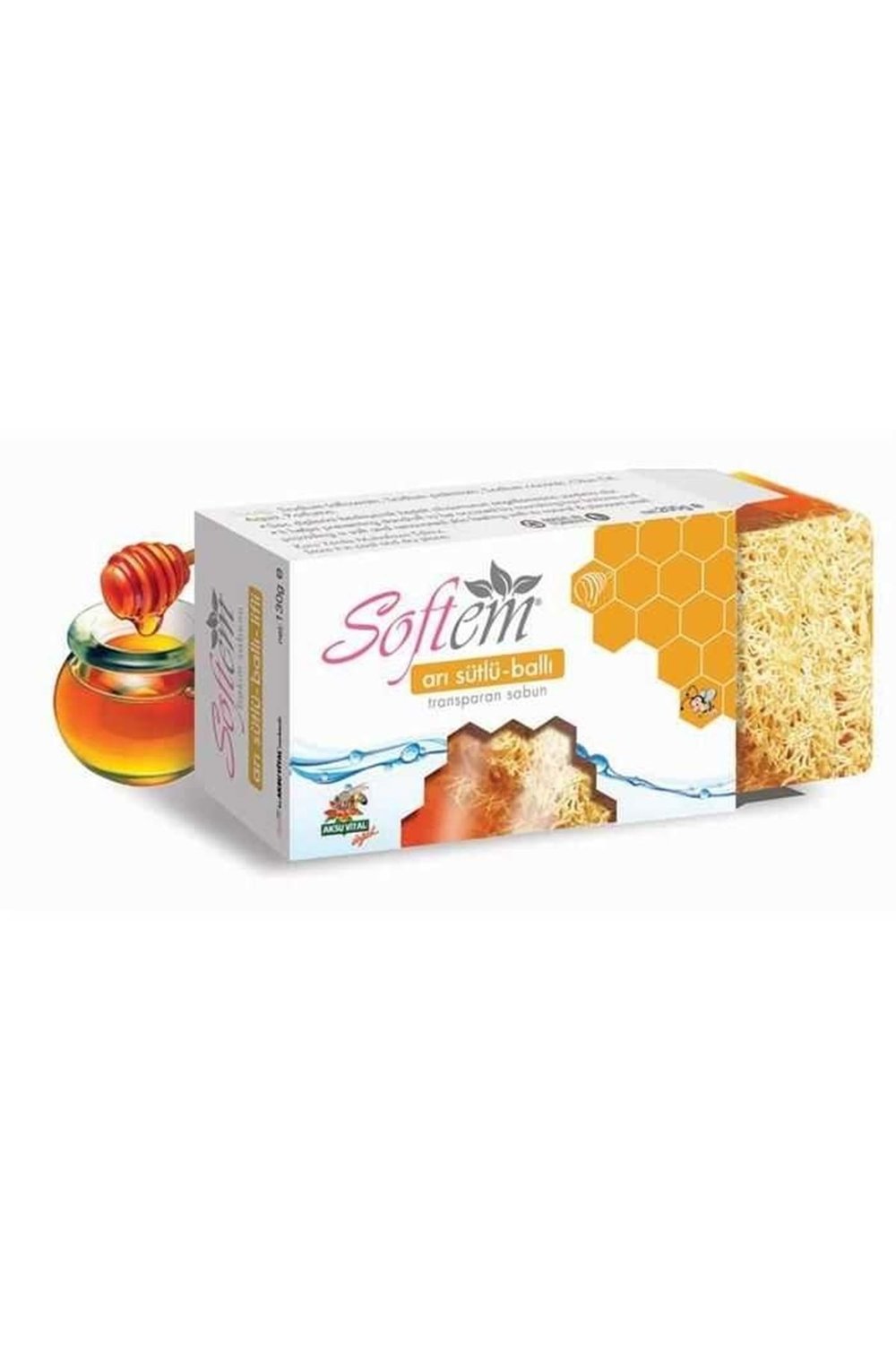 Aksu Vital Arı Sütlü Ballı Lifli Sabun 130 Gr