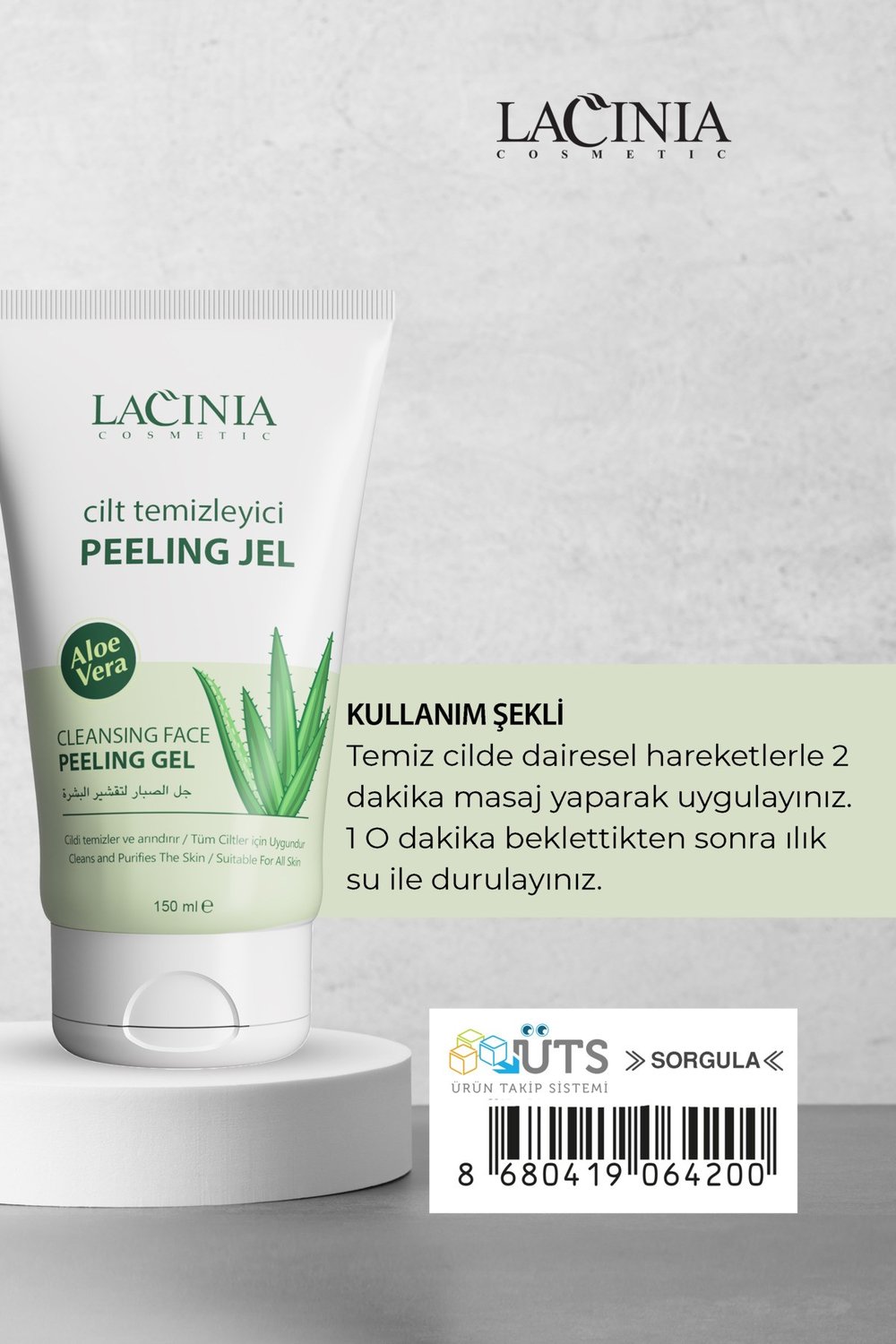 Aloe Vera Özlü Peeling Jel 150ml