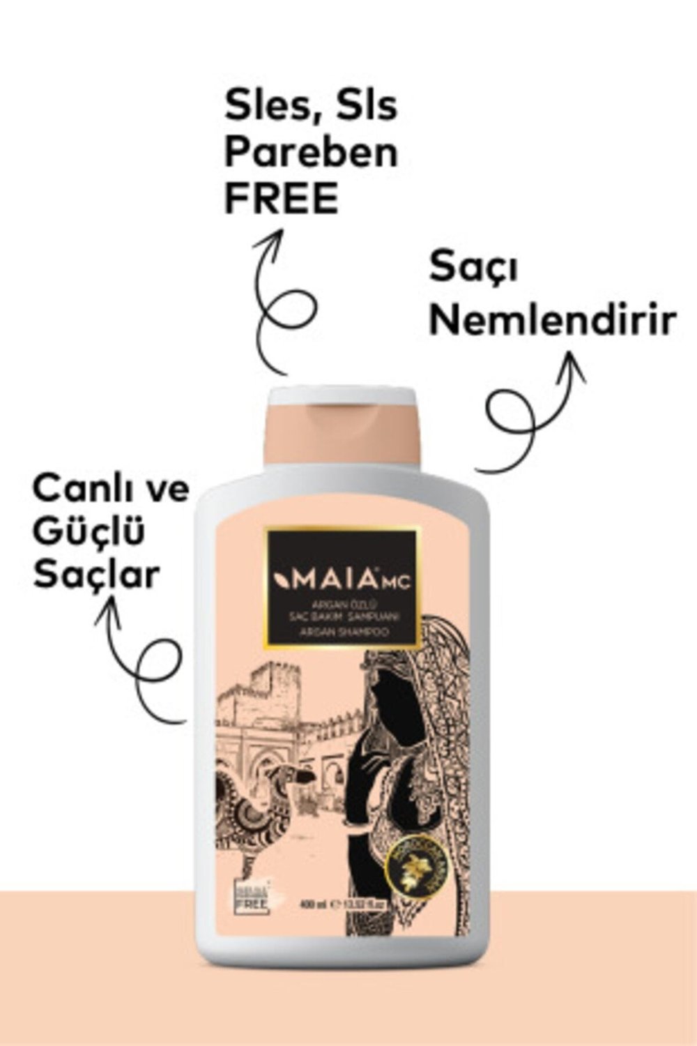 Argan Saç Bakım Şampuanı 400 Ml
