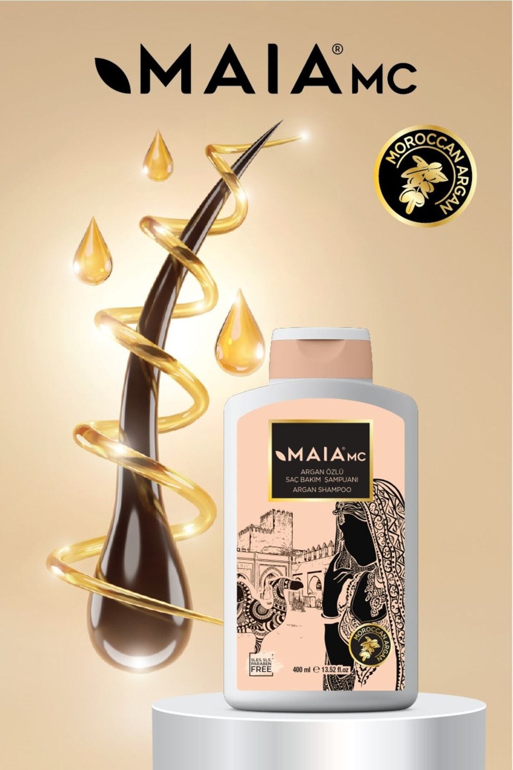 Argan Saç Bakım Şampuanı 400 Ml