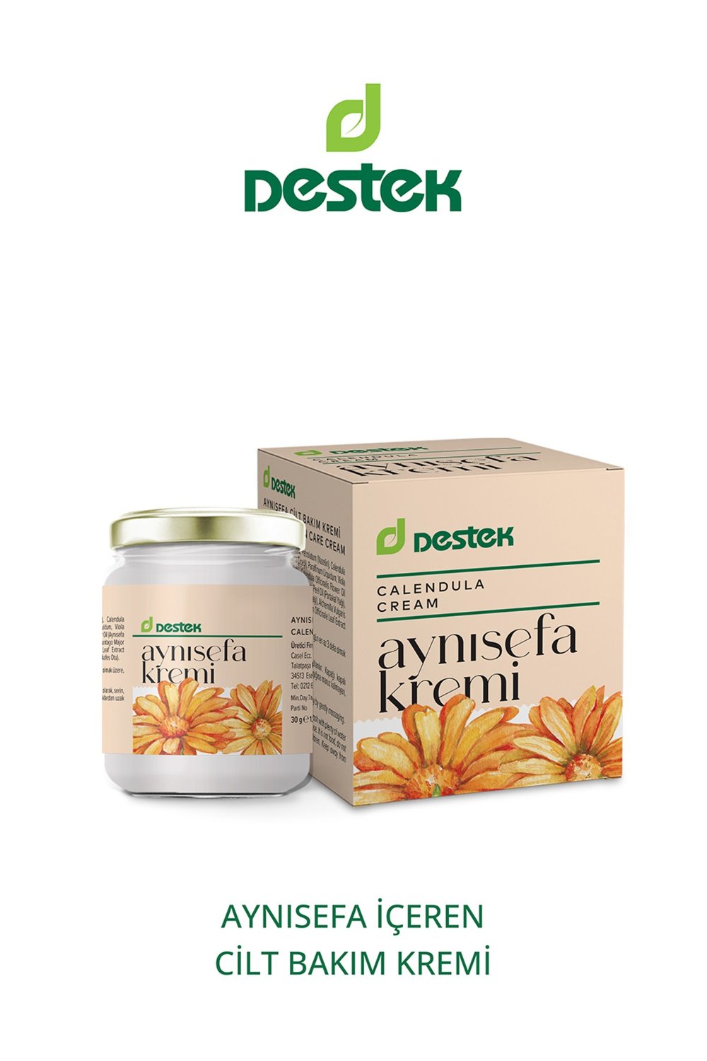 Aynısefa Aynısefa Calendula Cilt Bakım Kremi 30 gr