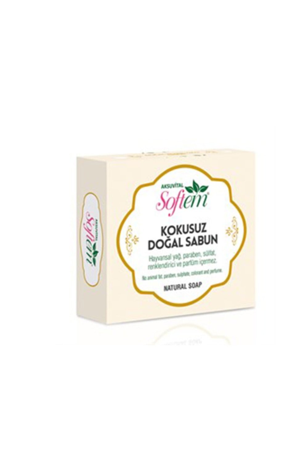 Doğal Kokusuz Katı Sabun 130 Gr