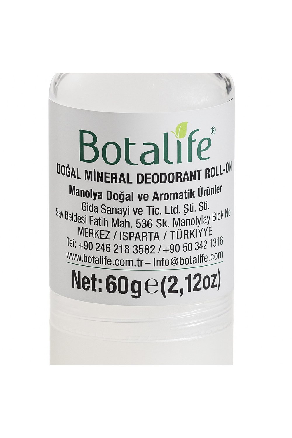 Doğal Mineral Deodorant Roll On 60g