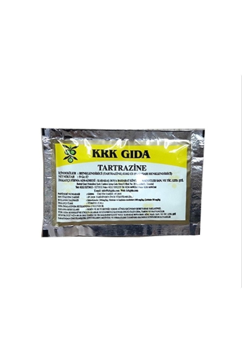 Gıda Boyası Sarı Gıda Boyası 9 Gr.