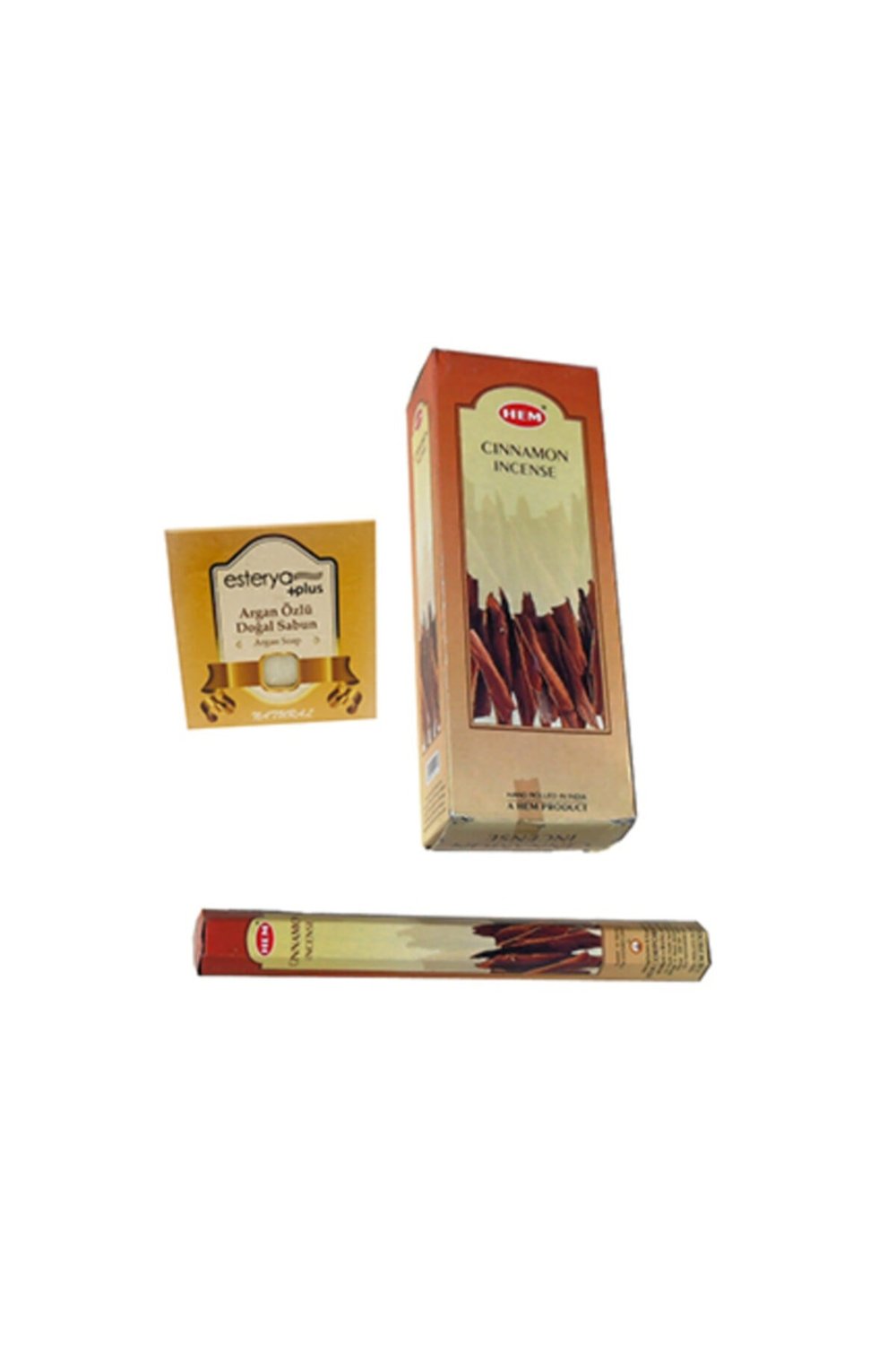 Hem Cinnamon Tarçın Kokulu 6 Lı Tütsü Ve Esterya Plus Sabun