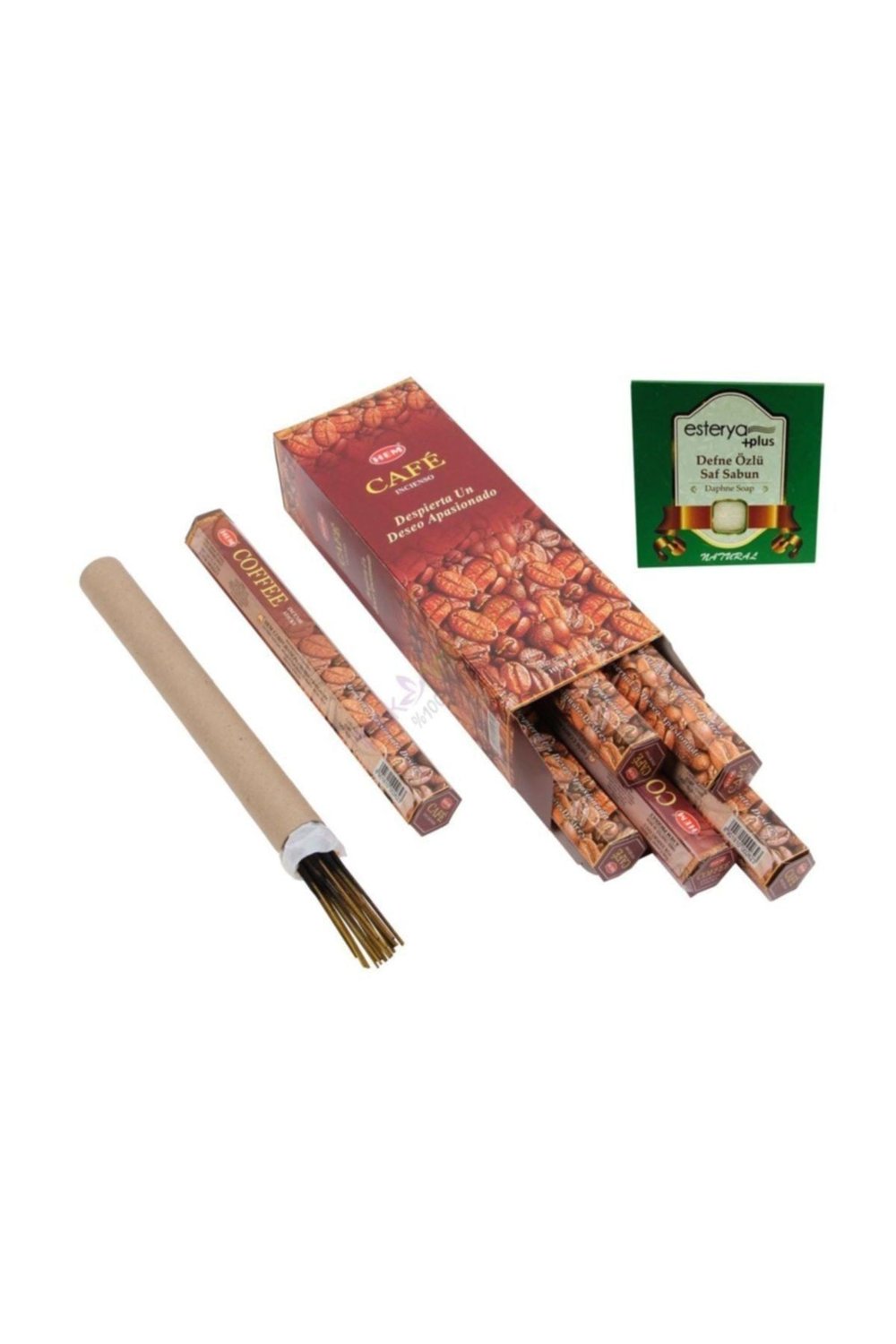 Hem Coffee Kahve 6 Lı Tütsü Ve Esterya Plus Defne Sabunu